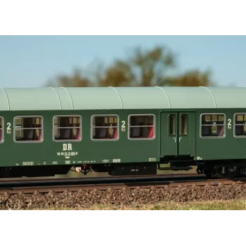 Märklin 42581 H0 2. osztályú személykocsi a Német Birodalmi Vasúttól, III. korszak