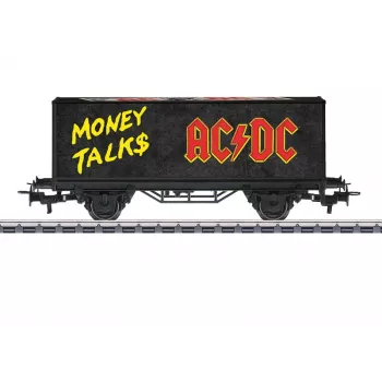 Märklin 044832 fedett teherkocsi AC H0 V. korszak Märklin Magazin különkiadás