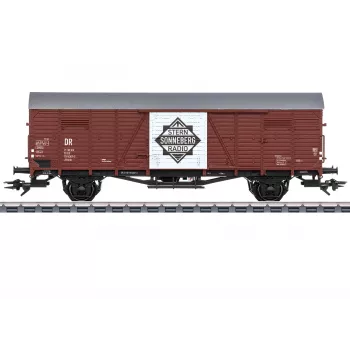 Märklin 46152 H0 fedett teherkocsi Gbkl VEB a DR-től, MHI
