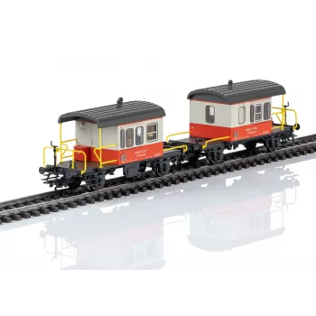 Märklin 46850 H0 SBB Sputnik tolófalas kocsi szett, 2 kocsi