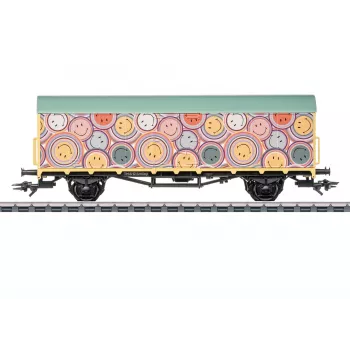Märklin 048884 DRG G 10 fedett teherkocsi H0 AC II. korszak barna