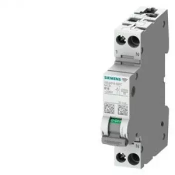 Siemens 5SL60166MC 2 pólusú 16 A C-karakterisztika kismegszakító, 6 kA