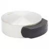 Wagner Design Yourself EH 5111 padlóra szerelhető ajtóütköző, cinköntvény gumi gyűrűvel, szatén nikkel, 50 mm átmérő (15511111)