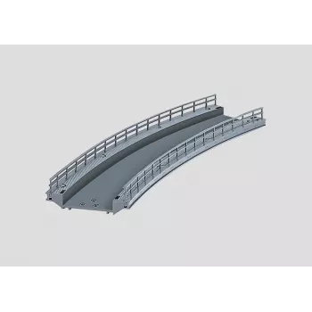 Märklin íves rámpa híd pillérhez H0 méretarány szürke 074623