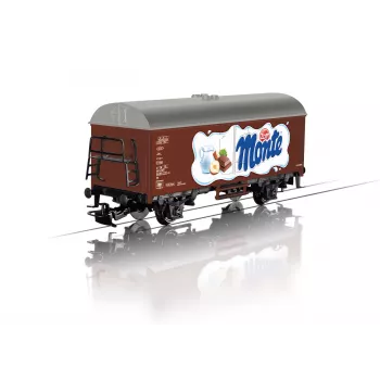 Märklin 44252 H0 Gms 30 fedett teherkocsi, III. korszak, DB, barna