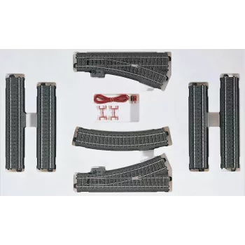 Märklin 24902 C-sín H0 ütközőbak LED-világítással