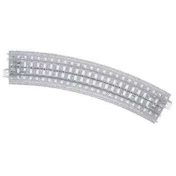Märklin H0 C-sín egyenes sín 188,3 mm, 6 darab, beépített ágyazatsín 020196