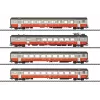 Märklin 42190 H0 4 kocsis készlet Swiss Express személykocsi SBB