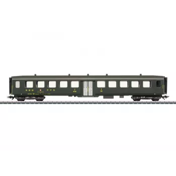 Märklin 043383 H0 könnyűacél kocsi 2. osztály SBB