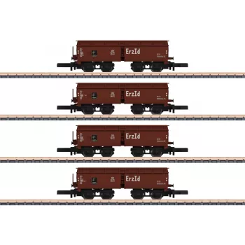 Märklin 082710 Z nyomtáv önürítő kocsi készlet Deutsche Bundesbahn IV. korszak