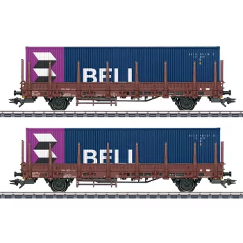 Märklin 046939 H0 fedett teherkocsi Gms 30 DB III. korszak AC