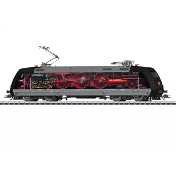 Märklin 39479 H0 villamosmozdony BR 101 'Deutschland-Takt' reklámfestéssel DB AG, MHI különkiadás