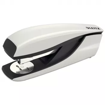 LEITZ Nexxt 5522 tűzőgép, 40 lap kapacitás, szürke, 70 mm behelyezési mélység, 24/6, 24/8, 26/6 tűzőkapcsokhoz 5522-00-85