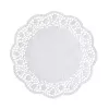 PAPSTAR tortacsipke kerek tortaalátét Ø 28 cm, 100 darab, fehér csipkeminta 12268