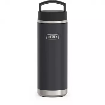 THERMOS ICON Beverage Bottle, 0,71 l hőszigetelt palack vákuumszigetelt acélból, melegen tartás 18 óráig / hidegen tartás 24 óráig, Graphite