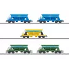 Märklin 46336 ömlesztettáru-kocsi AC (H0, DB, III. korszak)