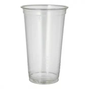 PAPSTAR pure PLA hidegitalos pohár, 0,5 l, Ø 9,5 cm, átlátszó, 60 darab (87487)