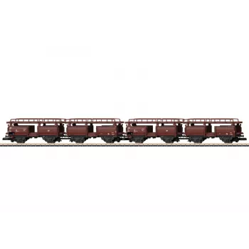 Märklin 086234 Z autószállító kocsi készlet Laae 540 a DB-től