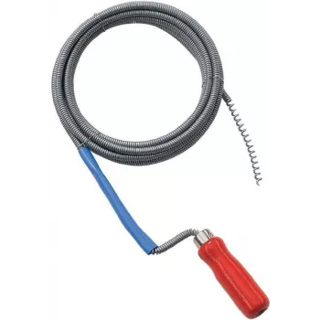 BRÜDER MANNESMANN csőtisztító spirál standard 16 mm x 2,3 m T-anyás csatlakozóval (49905)