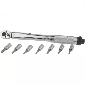 Brüder Mannesmann M18314 nyomatékkulcs-készlet 5-25 Nm, 1/4 inch hajtás, 19 részes