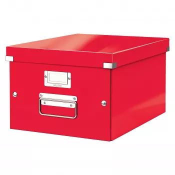 Leitz Click & Store WOW iratdoboz kartonból piros 60440026