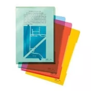LEITZ A4 dokumentumtok 0,15 mm, különböző színek, 10 darabos csomag 4153-02-99