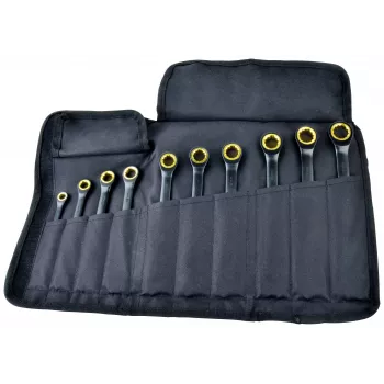 BRÜDER MANNESMANN Q25210 Quantool kombinált kulcskészlet 10 részes 8-19 mm