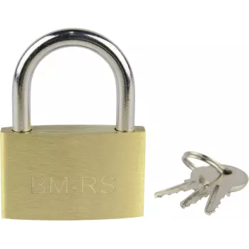 Brüder Mannesmann 38 mm tömör sárgaréz lakat kulccsal M413-40 arany-sárga
