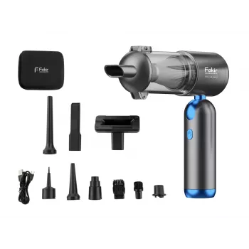 Fakir AS 150 LT többfunkciós vezeték nélküli kézi porszívó antracit/kék 120W 11,1V 3 fokozat 2993003