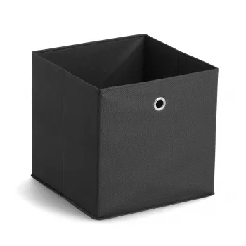 Zeller 14113 nemez tárolódoboz, 30 L, 32 x 32 x 32 cm, fekete