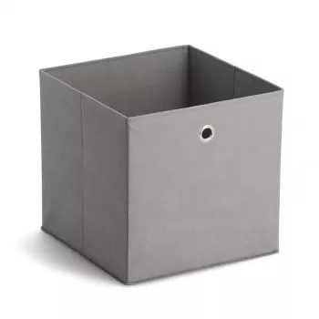 Zeller 14110 tárolódoboz nemezelt szövetből, 30 l, 32 x 32 x 32 cm, szürke