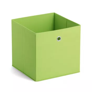 Zeller 14114 nemezelt tárolódoboz, 30 L, 32 x 32 x 32 cm, zöld