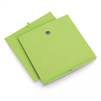 Zeller 14114 nemezelt tárolódoboz, 30 L, 32 x 32 x 32 cm, zöld