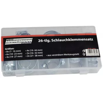 Brüder Mannesmann M60026 tömlőbilincs-készlet, 7-44 mm