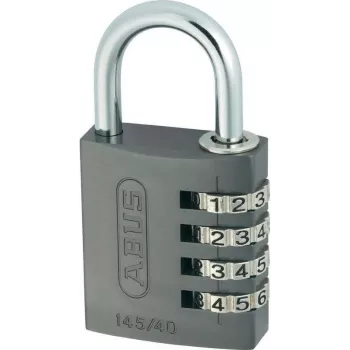 ABUS 48806 tömör sárgaréz lakat edzett acélkengyellel, kulcsos, 30 mm ABVS48806