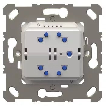 Theben KNX RF Push-Button with 1-Channel Switching Actuator, 2/4-Function, White 4941655