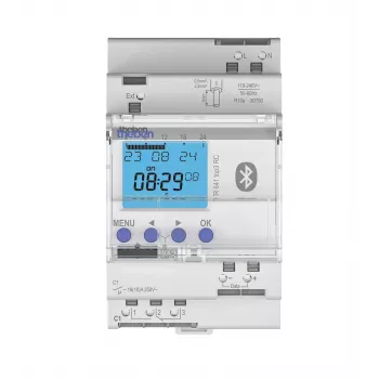 Theben TR 641 top3 BLE RC Digital Time Switch with Astronomical Program, 1 Channel, DIN Rail 6410330
