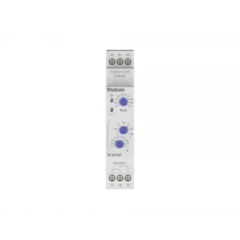 Theben TM 345 MF elektronikus időrelé, 10 üzemmód, 12-240 V AC/DC, 16 A, DIN-sín 3450733