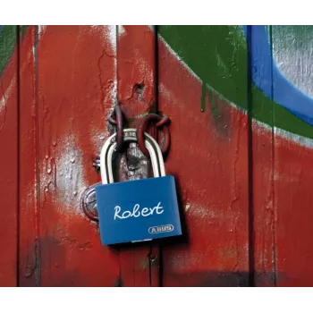 ABUS myLock T65AL/40 kék alumínium lakat edzett acélkengyellel 802829