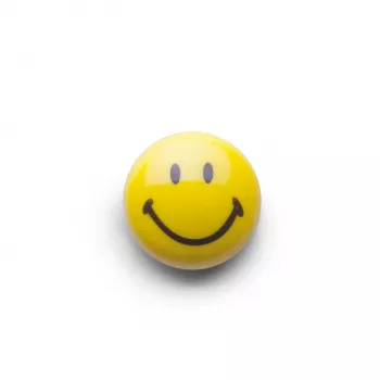 Zeller Smiley mágneskészlet 6 darab 3 cm sárga 11204