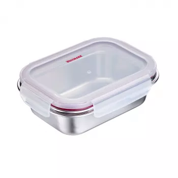 Westmark Rondo rozsdamentes acél élelmiszer-tároló edény, 600 ml, ezüst 23662270