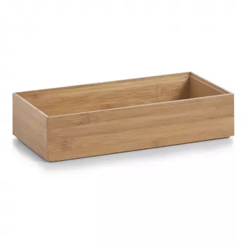 Zeller Present természetes bambusz szerveződoboz 30 x 15 x 7 cm 13333