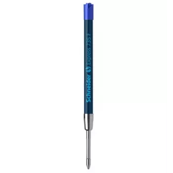 SCHNEIDER Express 735 golyóstoll-betét, F, kék, Plug & Play, 10 darabos csomag (7353)