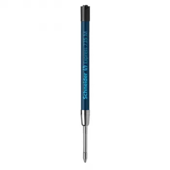Schneider Express 735 Ballpoint Pen Refill, Medium, Black, G2 Standard, 10-Pack 7361