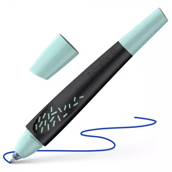 Schneider Breeze golyós toll fekete-menta 0,6 mm kék tinta (188815)