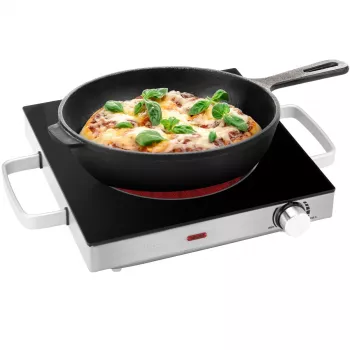ProfiCook PC-EKP 1210 infravörös egyfőzőlap, rozsdamentes acél 501210