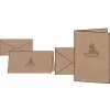Sigel DS075 Christmas Cards with Apples, DIN A6, 10 Cards with Envelopes