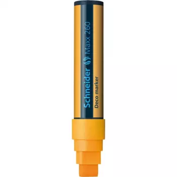Schneider Maxx 260 Deco kréta marker, 5-15 mm, narancssárga 126006