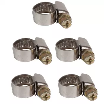 Einhell tömlőbilincs-készlet 8-12 mm, 5 darab, kompresszor tartozék 4139670
