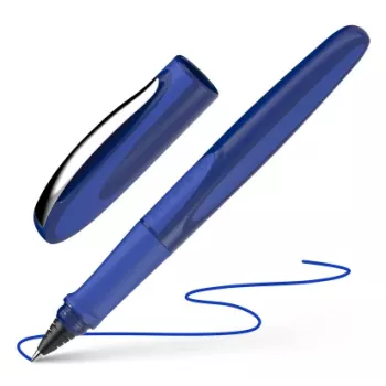 Schneider Ray Rollerball Pen Space Blue 0.5 mm Blue Ink 50-187815